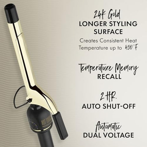 HOT TOOLS 24K EX BAR CURL IRON 3/4"