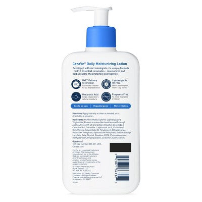 CERAVE MOISTURIZ LOTION 12 OZ