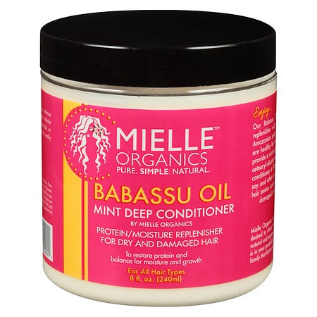 MIELLE BABASSU OIL DP COND 8 OZ
