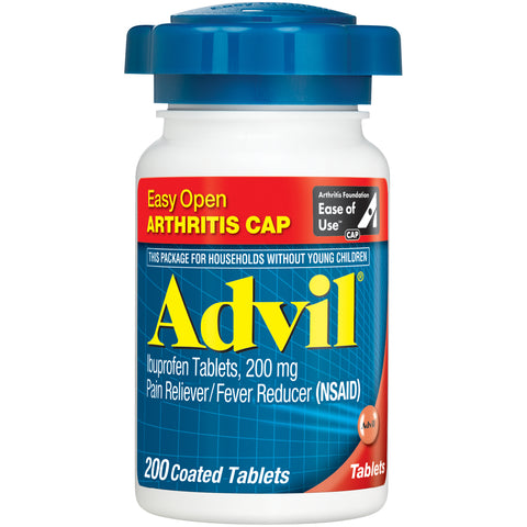 ADVIL TABLET EZ OPEN 200 CT