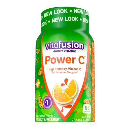 VITAFUS POWER C GUMMIES 63CT