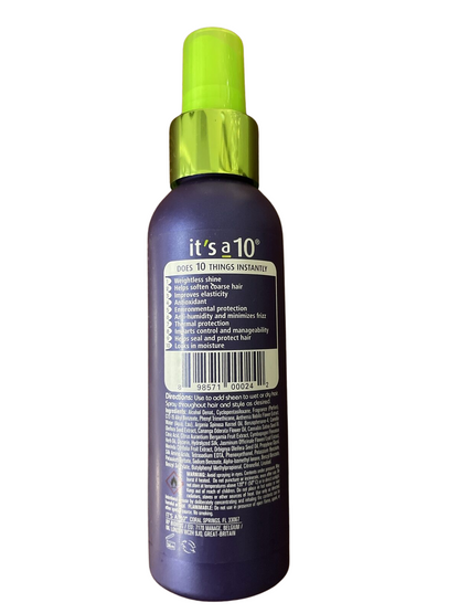 It's A 10 Miracle Shine Spray With Noni Oil 4 Oz