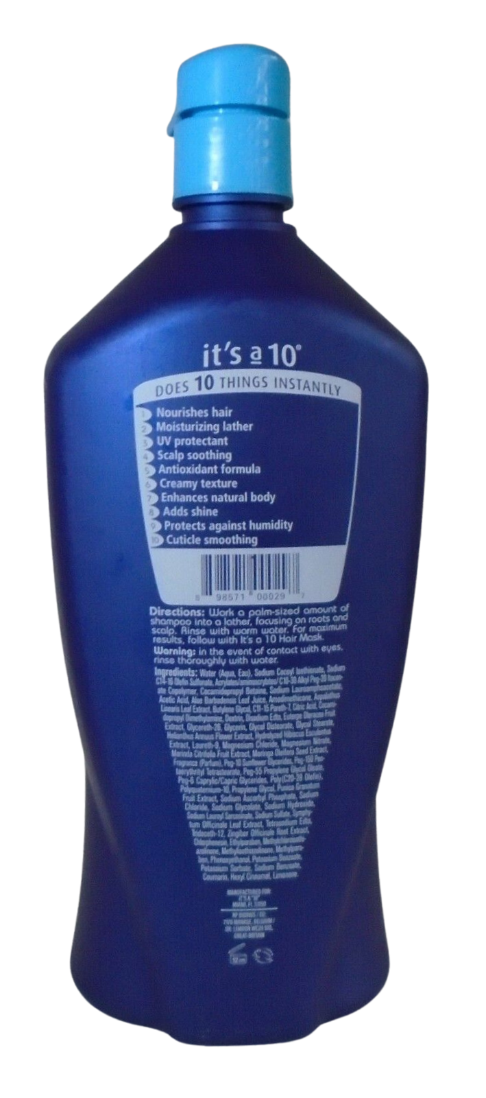 It's A 10 Miracle Moisture Shampoo 33.8 Oz
