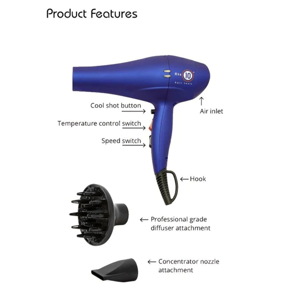 It's a 10 Miracle Professional Hair Dryer