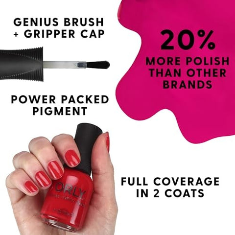 ORLY TOPPER AMONG THE STARS 0.6 OZ