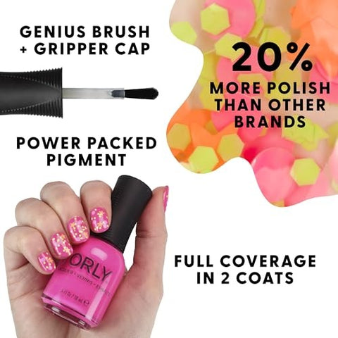 ORLY TOPPER HEY BESTIE 0.6 OZ