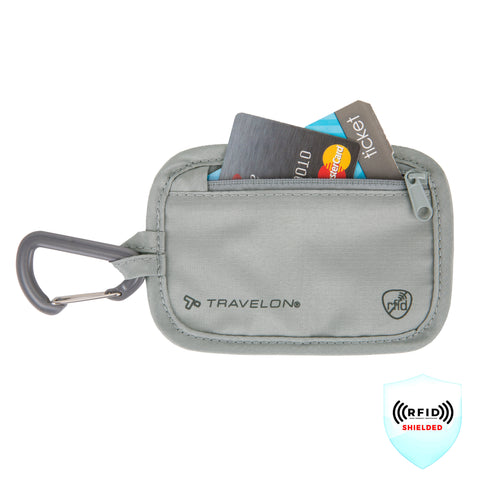 TRAV RFID BLOCK CLIP STSH POUCH