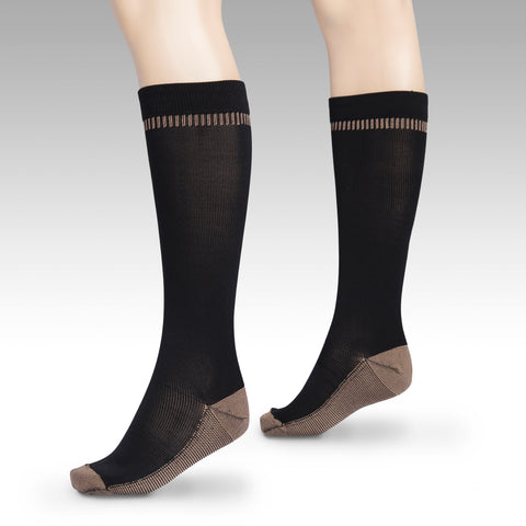 TRAV CPPR INFSED COMP SOCKS LG