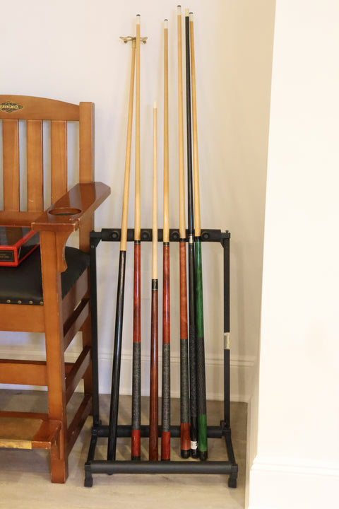 Brunswick Dominion II Billiards Table With Chair, Cue Rack And Cues