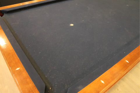 Brunswick Dominion II Billiards Table With Chair, Cue Rack And Cues