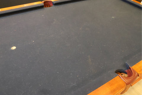 Brunswick Dominion II Billiards Table With Chair, Cue Rack And Cues