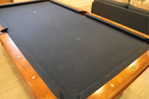 Brunswick Dominion II Billiards Table With Chair, Cue Rack And Cues