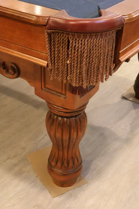 Brunswick Dominion II Billiards Table With Chair, Cue Rack And Cues