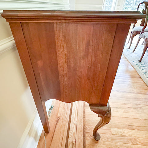 Baker Historic Dining Table and Chairs + Ethan Allen Sideboard