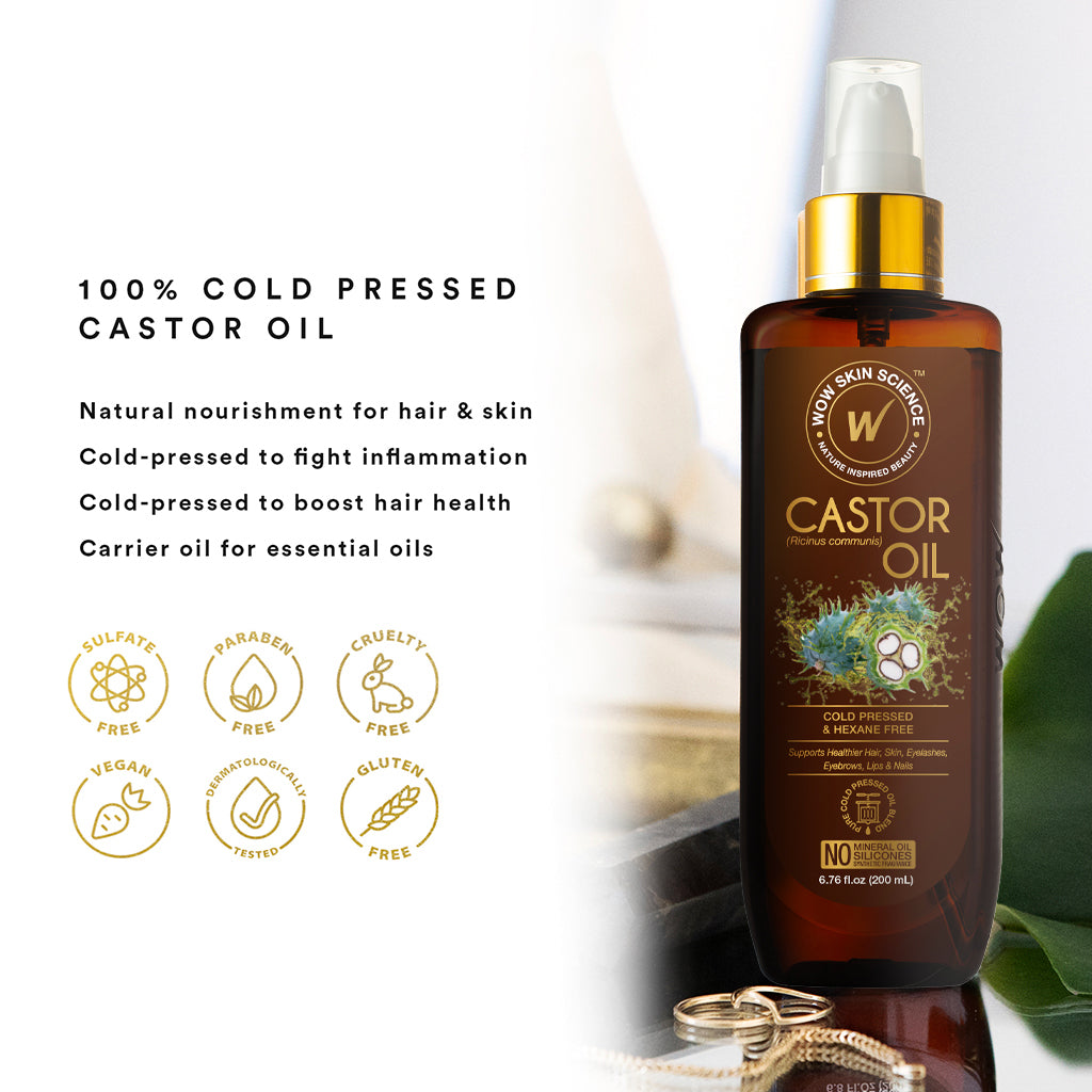 WOW Skin Science Castor Oil 6.76 oz