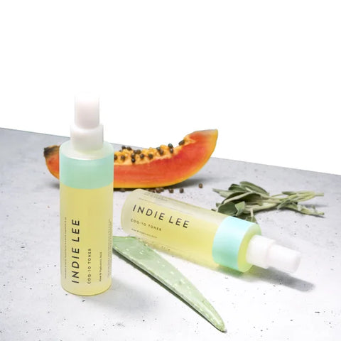Indie Lee CoQ-10 Toner Hydrating Toning Mist - Hydrating Mist for All Skin Types- 4.2oz - Two Pack