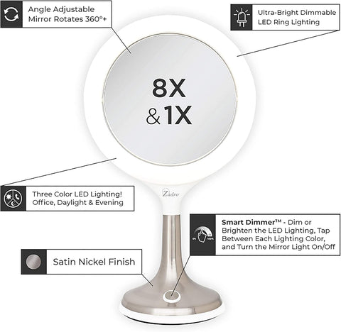 ZAD SOLANA RING LIGHT MIRR 1/8