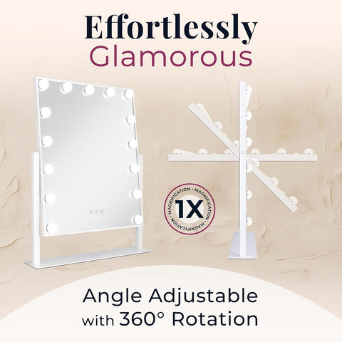 ZAD LARGE HOLLYWOOD VANITY MIRR