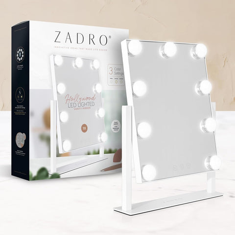 ZAD MED HOLLYWOOD VANITY MIRR