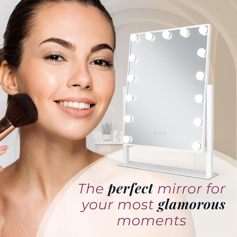 ZAD LARGE HOLLYWOOD VANITY MIRR