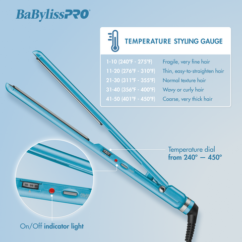 BABYLISS NT FLAT IRON 1"