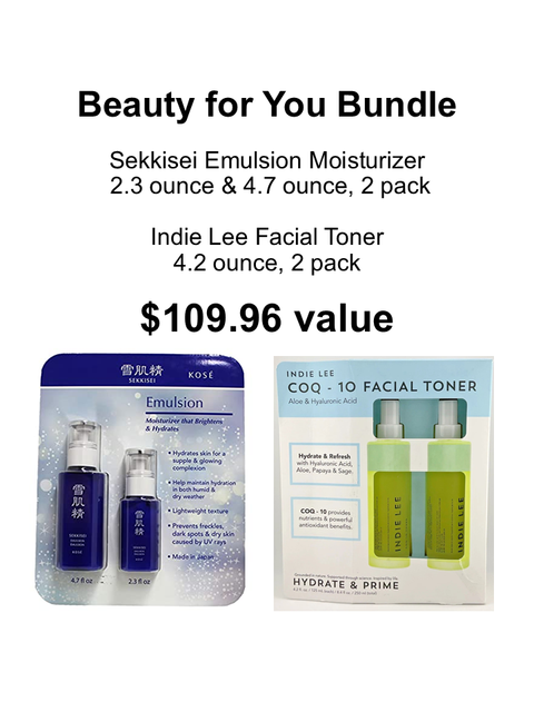 BEAUTY FOR YOU - MOISTURIZER + FACIAL TONER