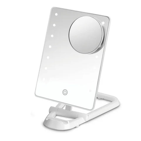 CONAIR LED BATTERY OPERATED MIRROR WHITE