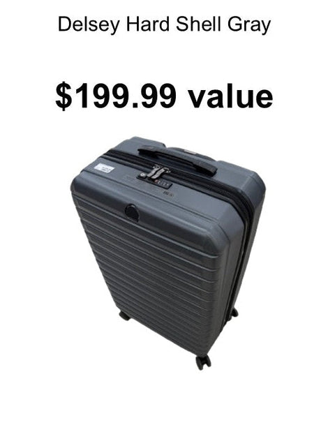 Delsey Luggage Bundle Gray
