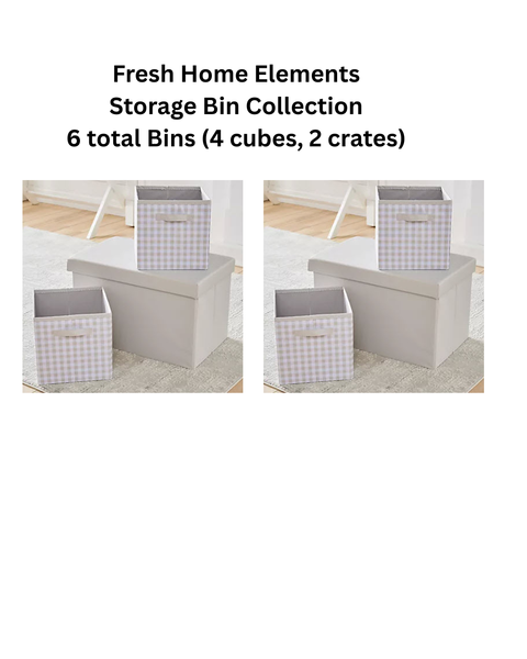 Fresh Home Storage Bin Bundle