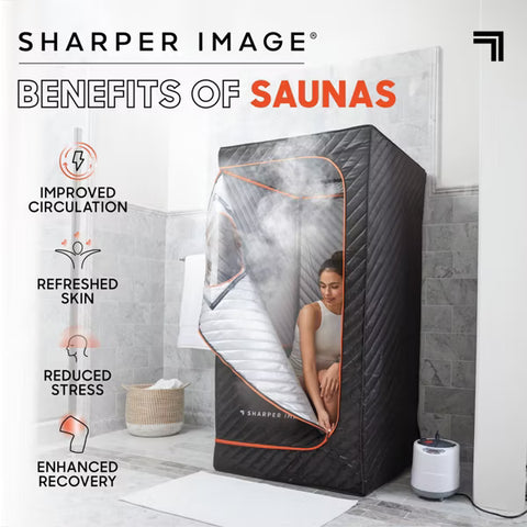 Sharper Image STEAM At Home Recovery Sauna Room