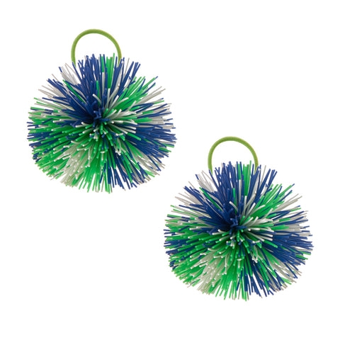 ST ZANGLES BAG TAGS BL/GR 2 PK