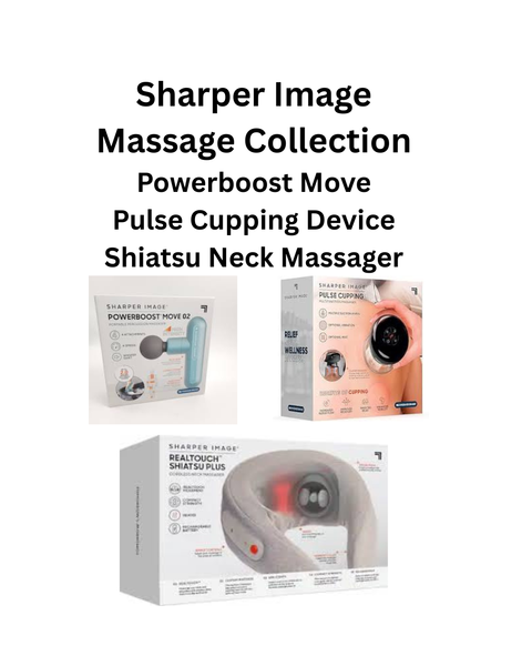 Sharper Image Massage Device Bundle