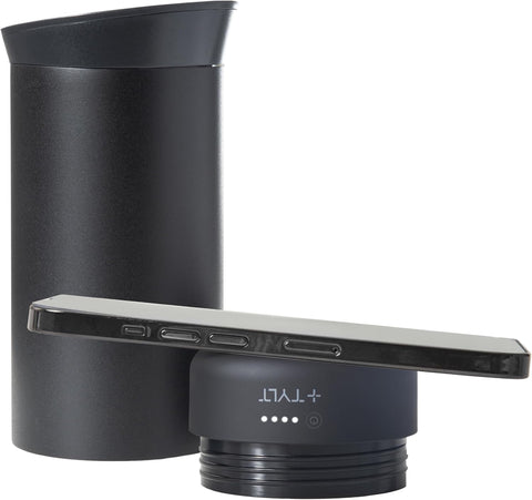 TYLT WIRELESS CHARGING COFFEE MUG BLACK