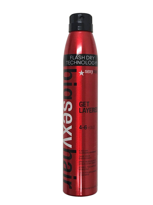 Big Sexy Hair Get Layered Flash Dry Thickening Hairspray 8 oz