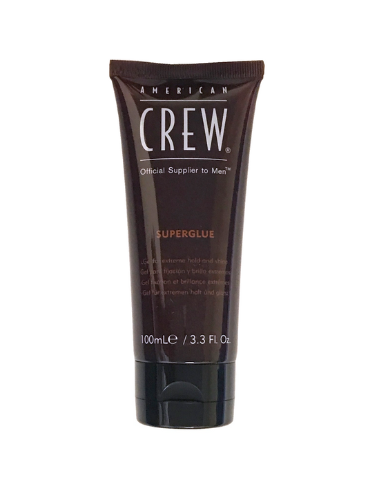 American Crew Super Glue Gel 3.3 Oz, For Extreme Hold And Shine