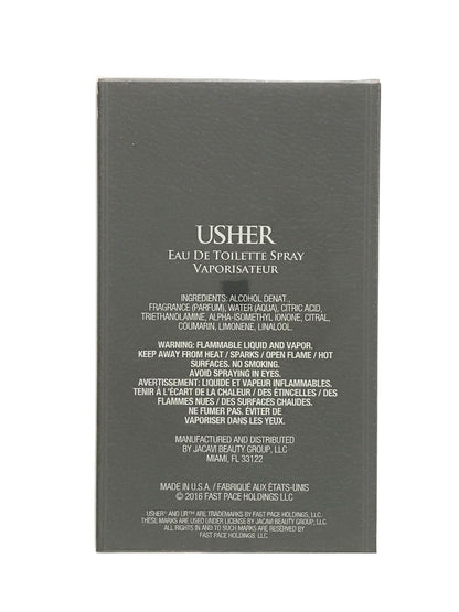 Usher by Usher For Men EDT Cologne 3.4 oz - New In Box