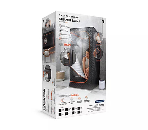 Sharper Image STEAM At Home Recovery Sauna Room